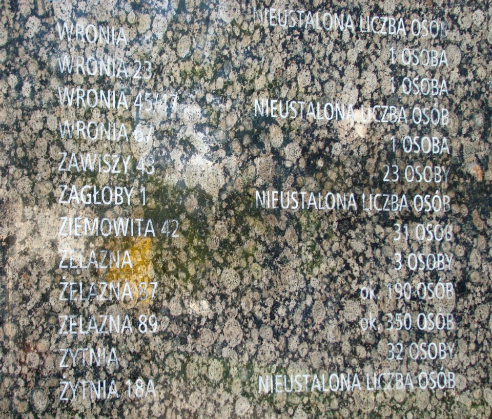 Pomnik ofiar Rzezi Woli 04