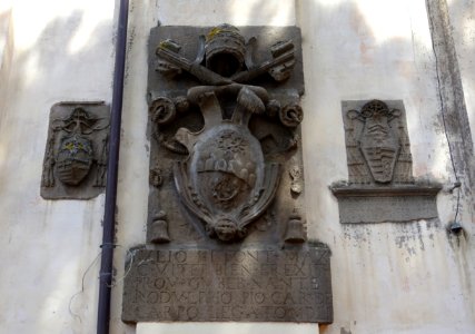 Pope Julius III memorial - Palazzo dei Priori - Viterbo, Italy - DSC02128
