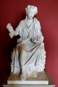 Pomona, marble and wood - Shugborough Hall - Staffordshire, England - DSC00051