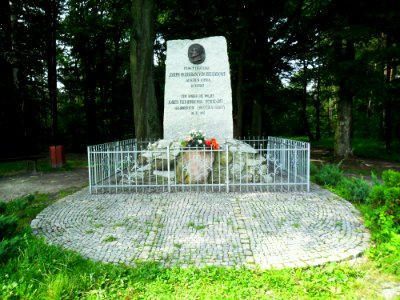 Pomnik Josepha von Eichendorffa w Brzeziu 11