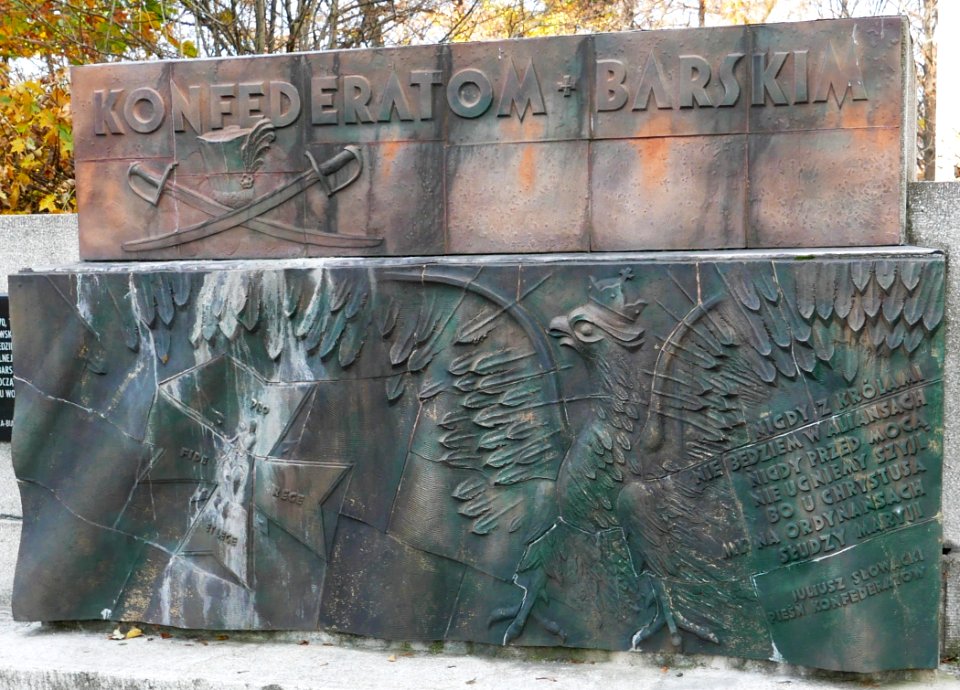 Pomnik Konfederatów Barskich w Bielsku-Białej 2018 01