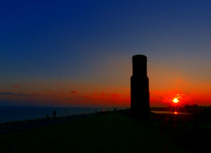Plope Toren Burgh-Haamstede-Nachts
