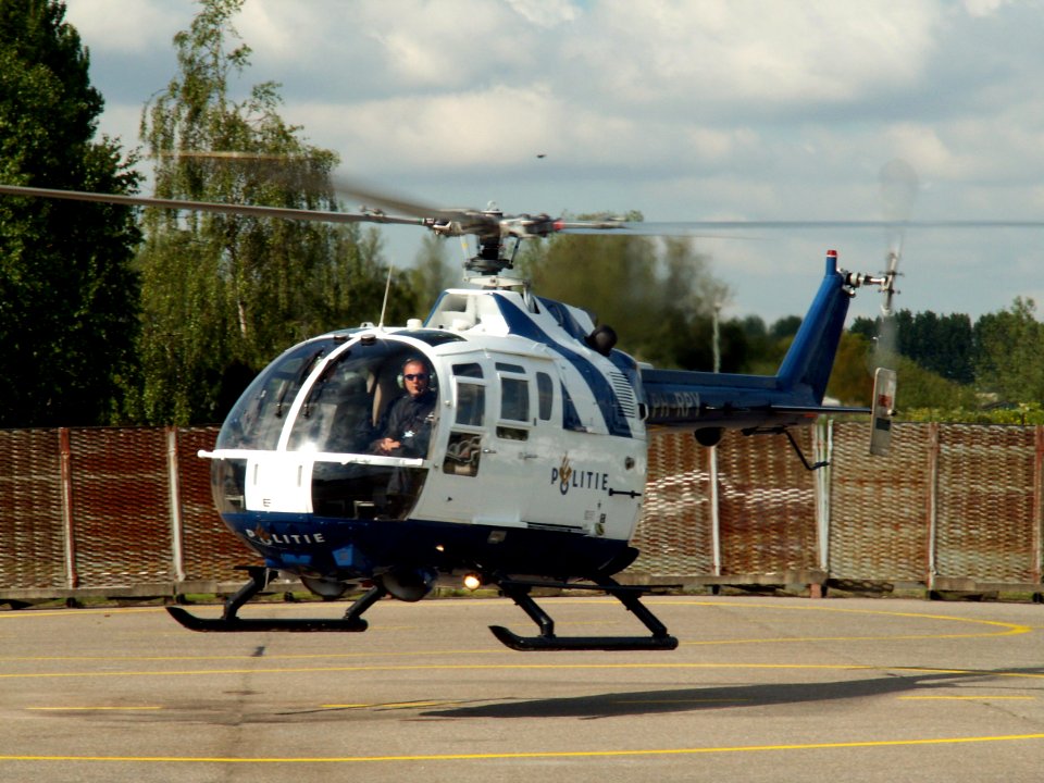Politie Luchtvaart Dienst Bolkov Bo105C PH-RPY TO