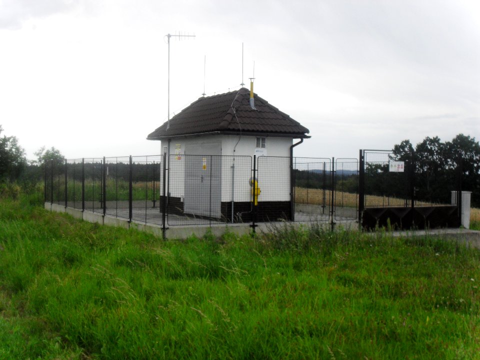Plynová výměníková stanice v Chanovicích (2009