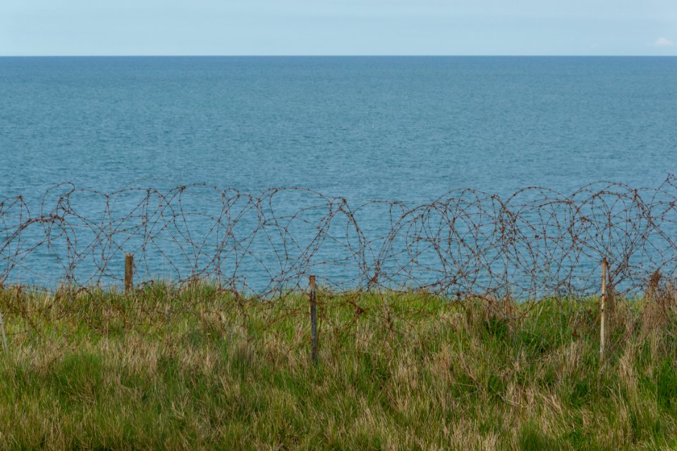 Pointe du Hoc barbelés