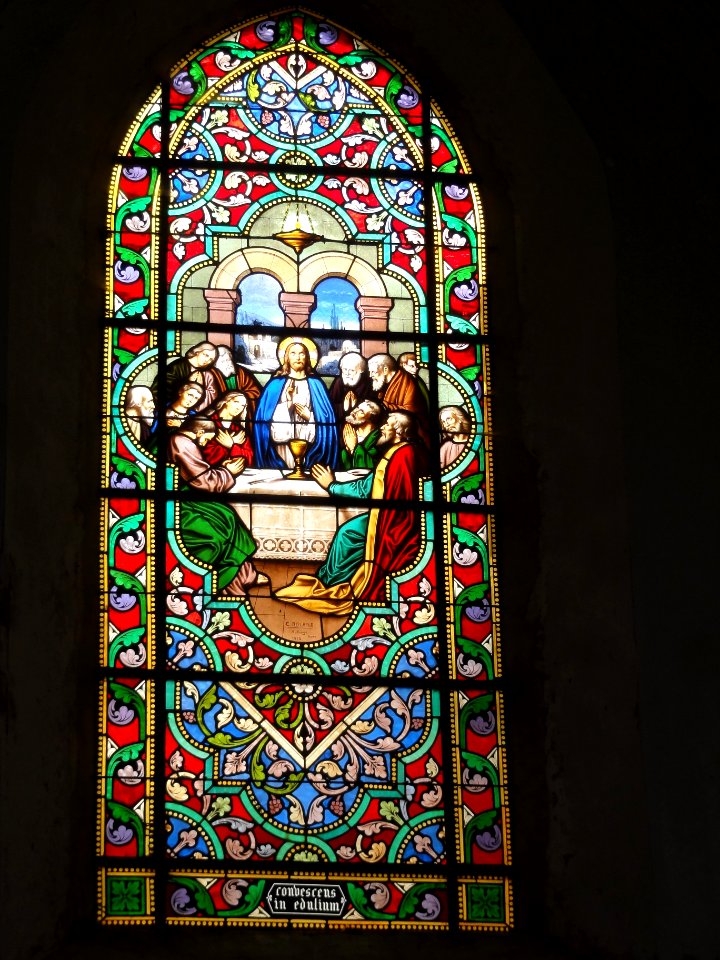 Plomion (Aisne) église, vitrail 02