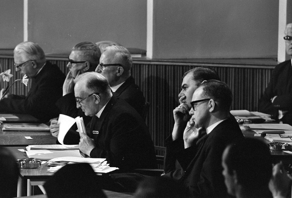 Plenaire zitting van het Nederlands Pastoraal Concilie te Noordwijkerhout overzi, Bestanddeelnr 922-2793