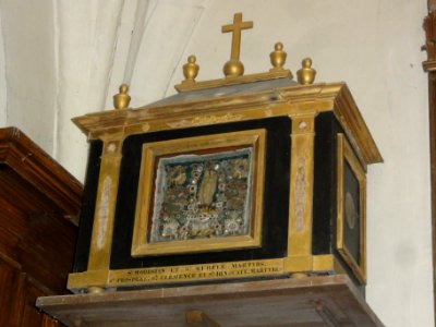 Plomion (Aisne) église,reliques