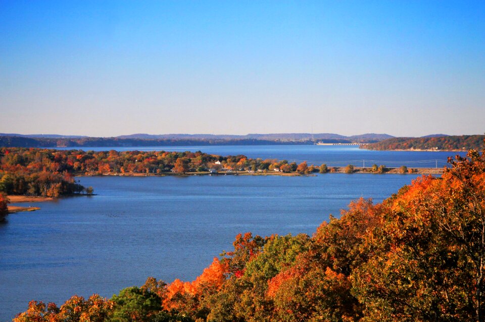 Fall landscape nature photo