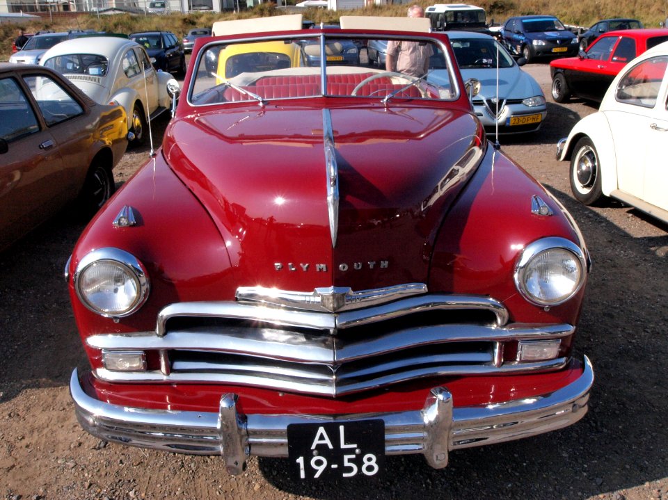 Plymouth De Luxe dutch licence registration AL-19-58 pic06