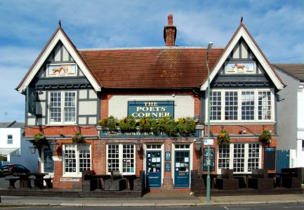 Poets Corner pub, Montgomery Street, Hove Poets' Corner, Hove (March 2020) (2)