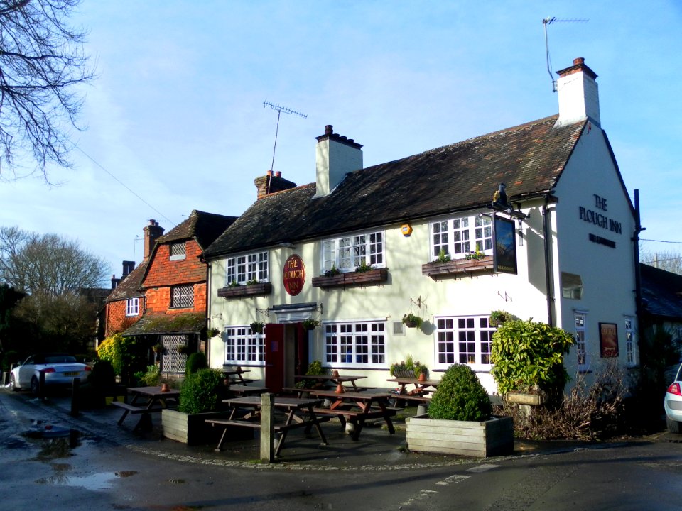 Plough Inn and Cottages in Ifield Village, Crawley