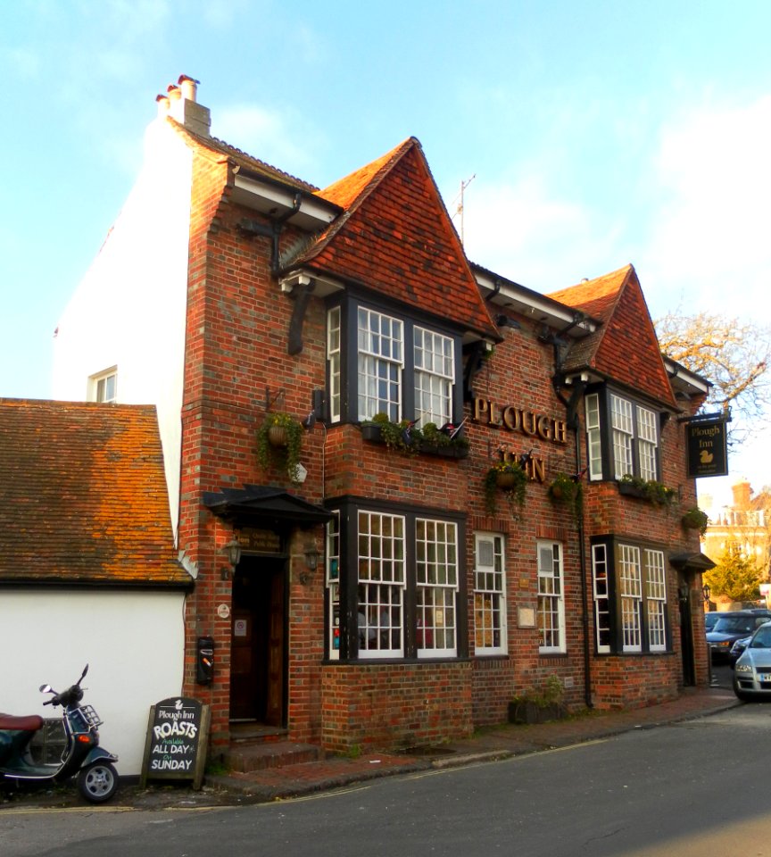 Plough Inn, Vicarage Lane, Rottingdean (December 2012)