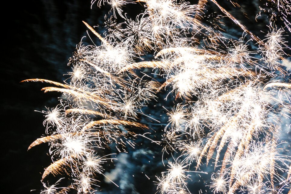 Firecrackers light new year