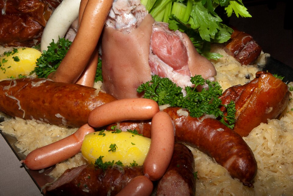 Delicatessen cabbage pork
