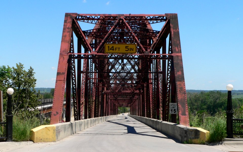 Plattsmouth US34 x Missouri R. 1929 bridge from SW 2