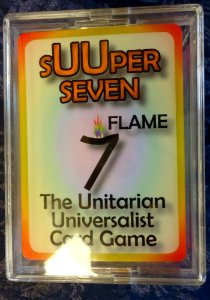 Playing card deck sUUper Seven game created by Christopher Burtt