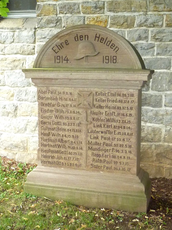Pleidelsheim Kriegerdenkmal 1