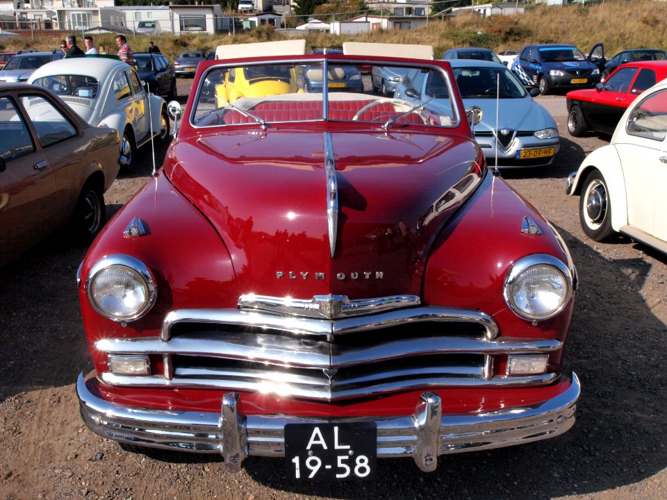 Plymouth De Luxe dutch licence registration AL-19-58 pic03