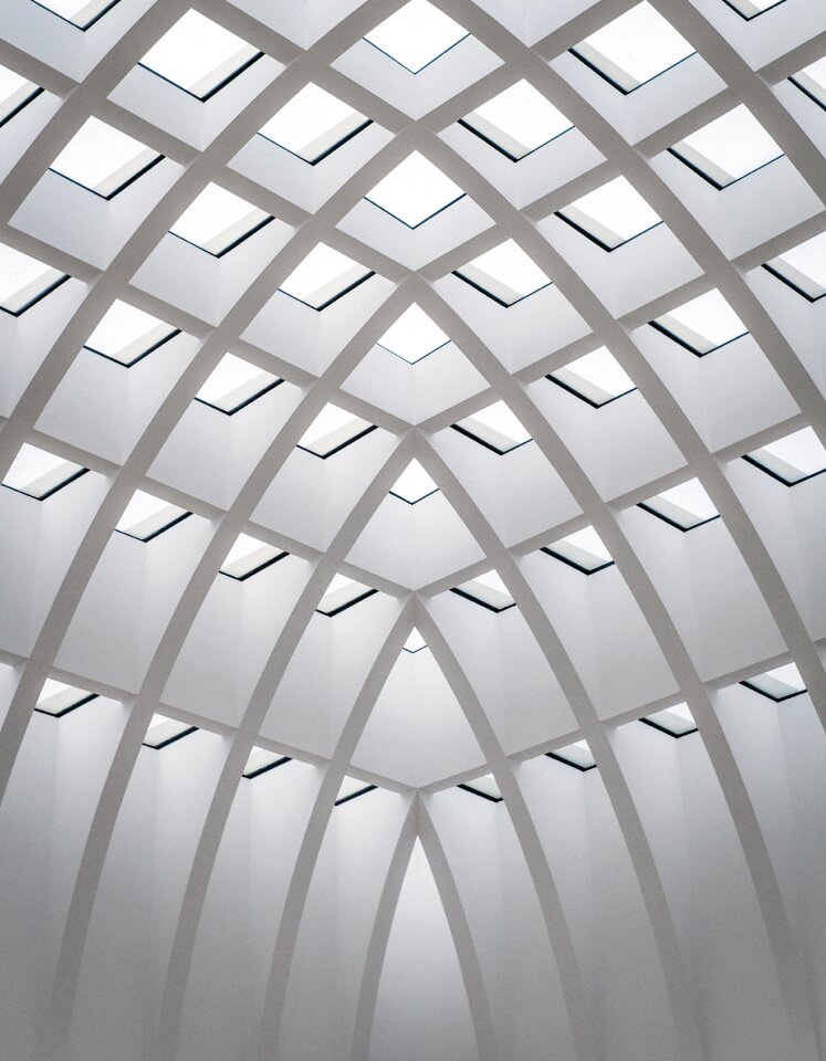 Ceiling windows gray window