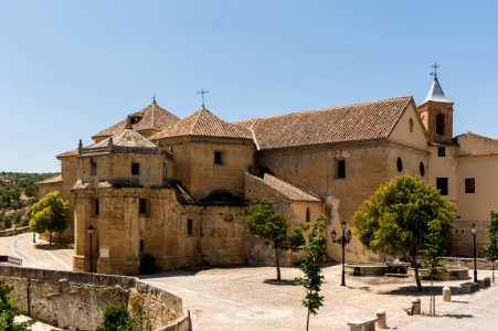Plaza, Iglesia del Carmen, Alhama de Granada, Andalusia, Spain