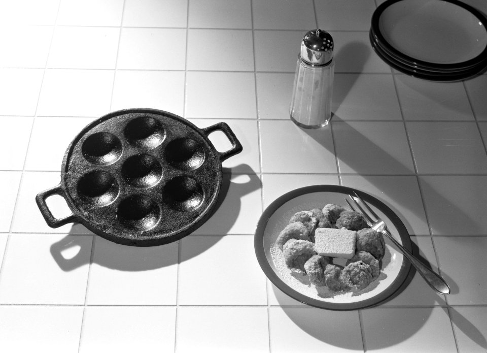 Poffertjespan en poffertjes, Bestanddeelnr 254-3672