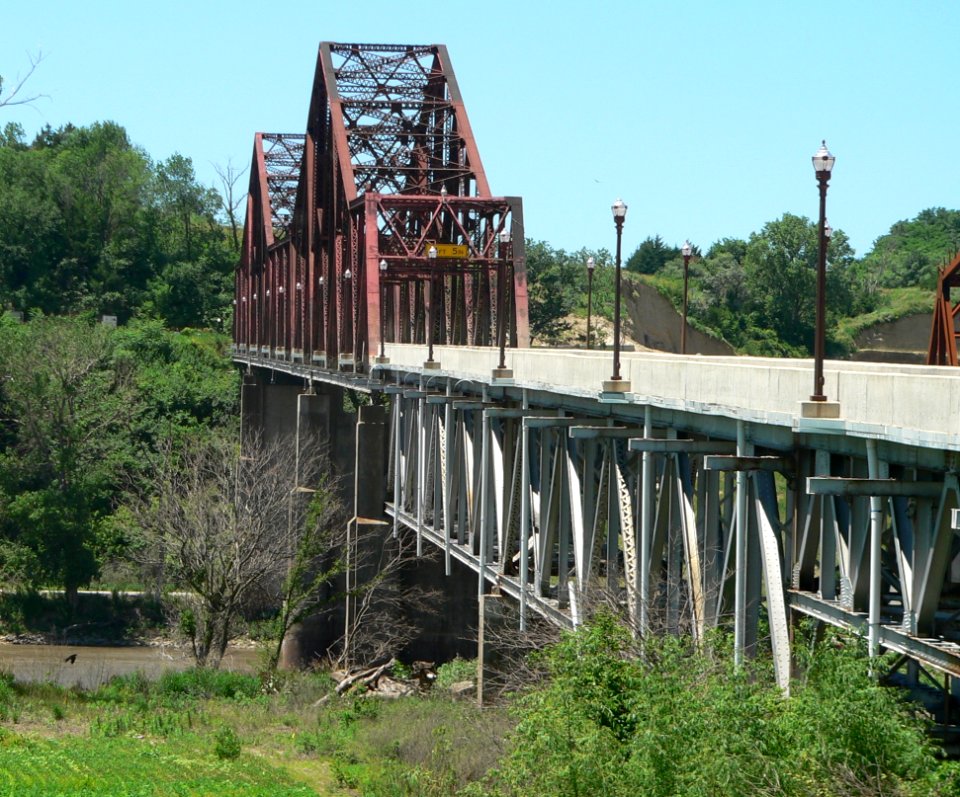 Plattsmouth US34 x Missouri R. 1929 bridge from E 2