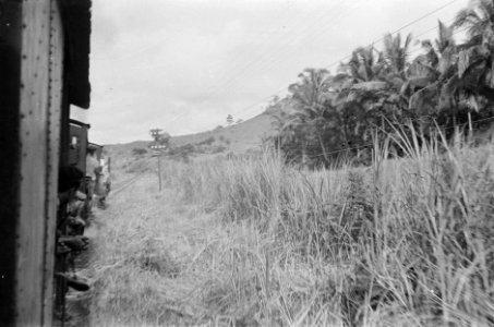 Poerwokerto Trein die op 9 december 1947 de eerste reis van Tjilatjap naar Mel…, Bestanddeelnr 458-4-3