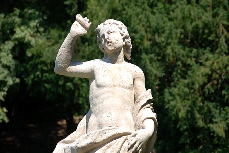 Garden statue palazzo giusti figure