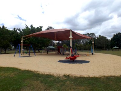Playground at Alexander Clark Park in Loganholme, Queensland