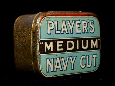 Players Medium Navy Cut blikje, foto2 photo