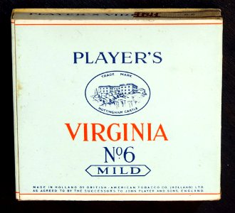 Player's Virginia No6 mild