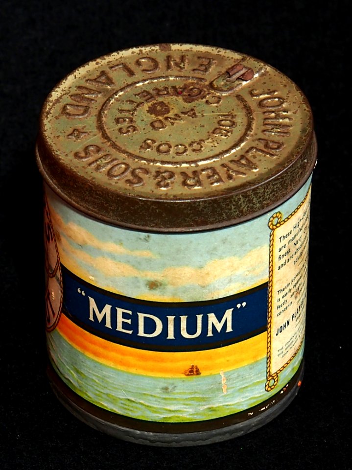 Players Navy cut medium 50 cigarettes tin, foto09