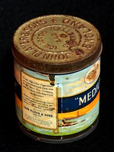 Players Navy cut medium 50 cigarettes tin, foto08