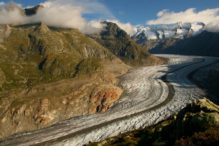 Valais glacier jungfrau region