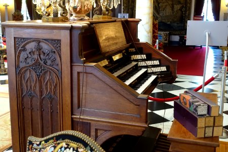 Player organ in the Court - Cà d'Zan - John and Mable Ringling Museum of Art - Sarasota, FL - DSC00281
