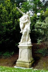 Pluto and Proserpine, sculptor unknown, 1700s, view 1 - Waddesdon Manor - Buckinghamshire, England - DSC07582