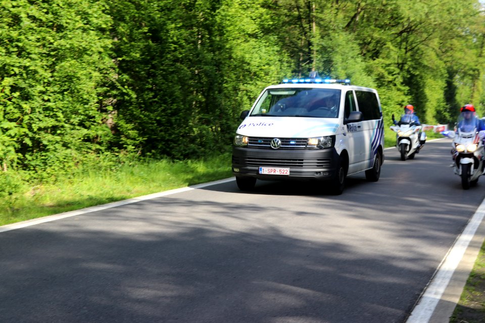 Police au Circuit de Wallonie 2019 à Nalinnes Belgique 38