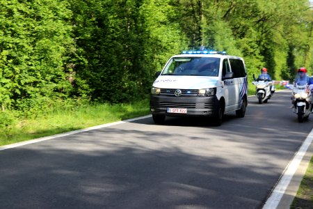 Police au Circuit de Wallonie 2019 à Nalinnes Belgique 38