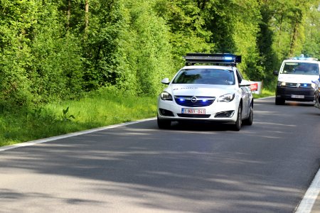 Police au Circuit de Wallonie 2019 à Nalinnes Belgique 37
