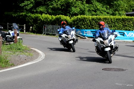 Police au Circuit de Wallonie 2019 à Nalinnes Belgique 13