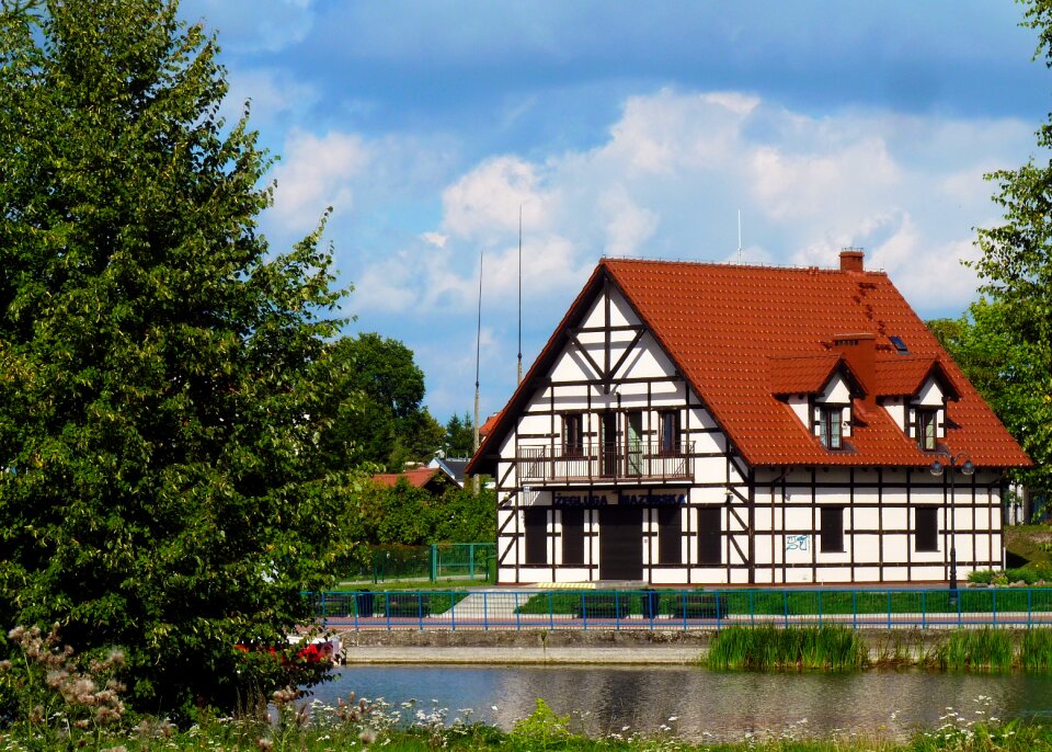 Poland buildings węgorzewo