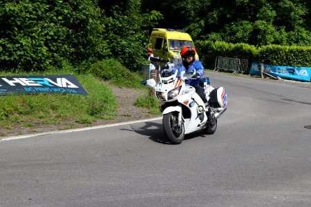Police au Circuit de Wallonie 2019 à Nalinnes Belgique 10