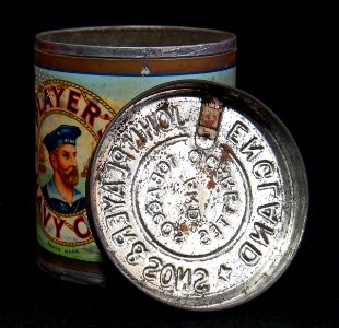 Players Navy cut medium 50 cigarettes tin, foto06