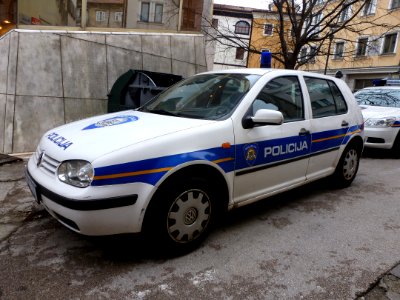 Police vehicle in Rijeka 3