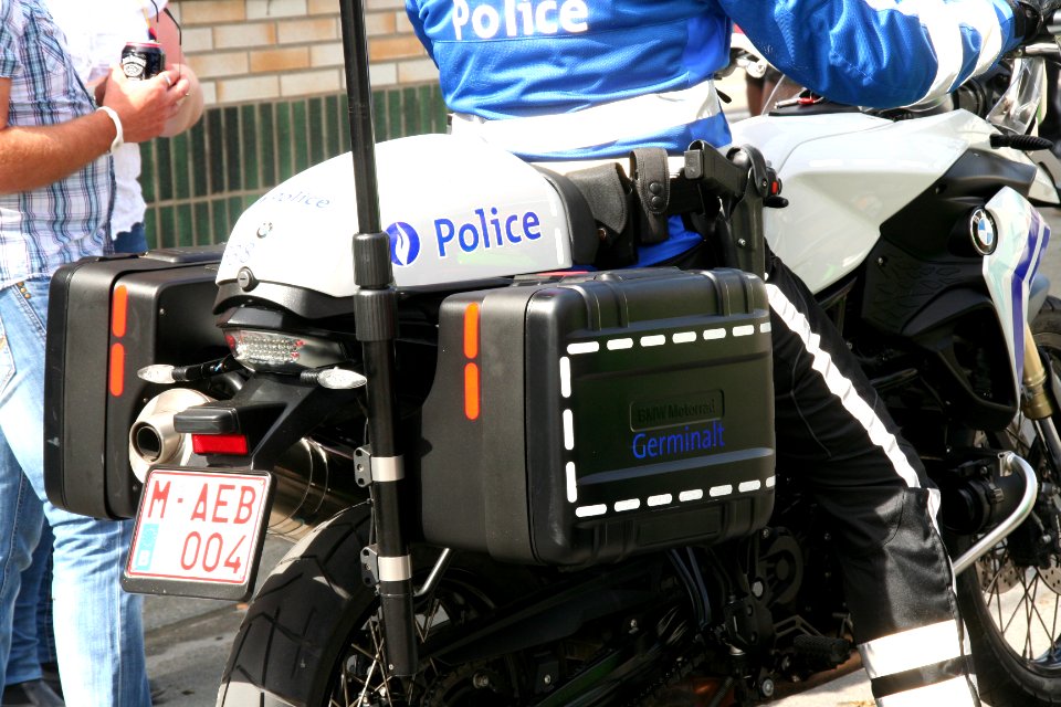 Police locale Germinalt à la Marche Notre-Dame de Bon-Secours de Nalinnes 2016 04