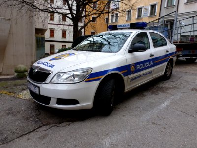 Police vehicle in Rijeka 4 photo