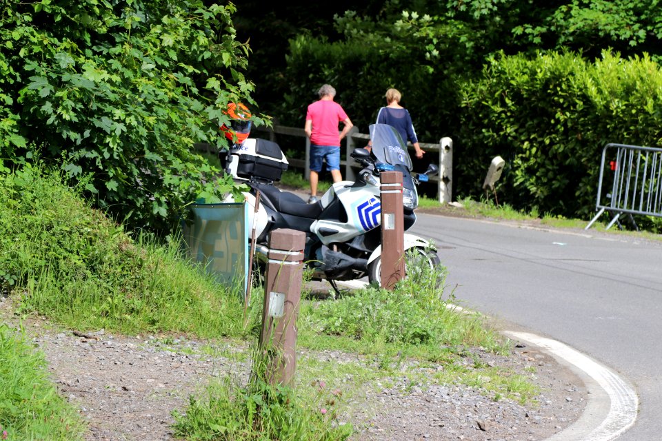 Police au Circuit de Wallonie 2019 à Nalinnes Belgique 06