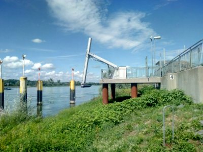 Polder Söllingen-Greffern, Rhein, Entnahmebauwerk 46