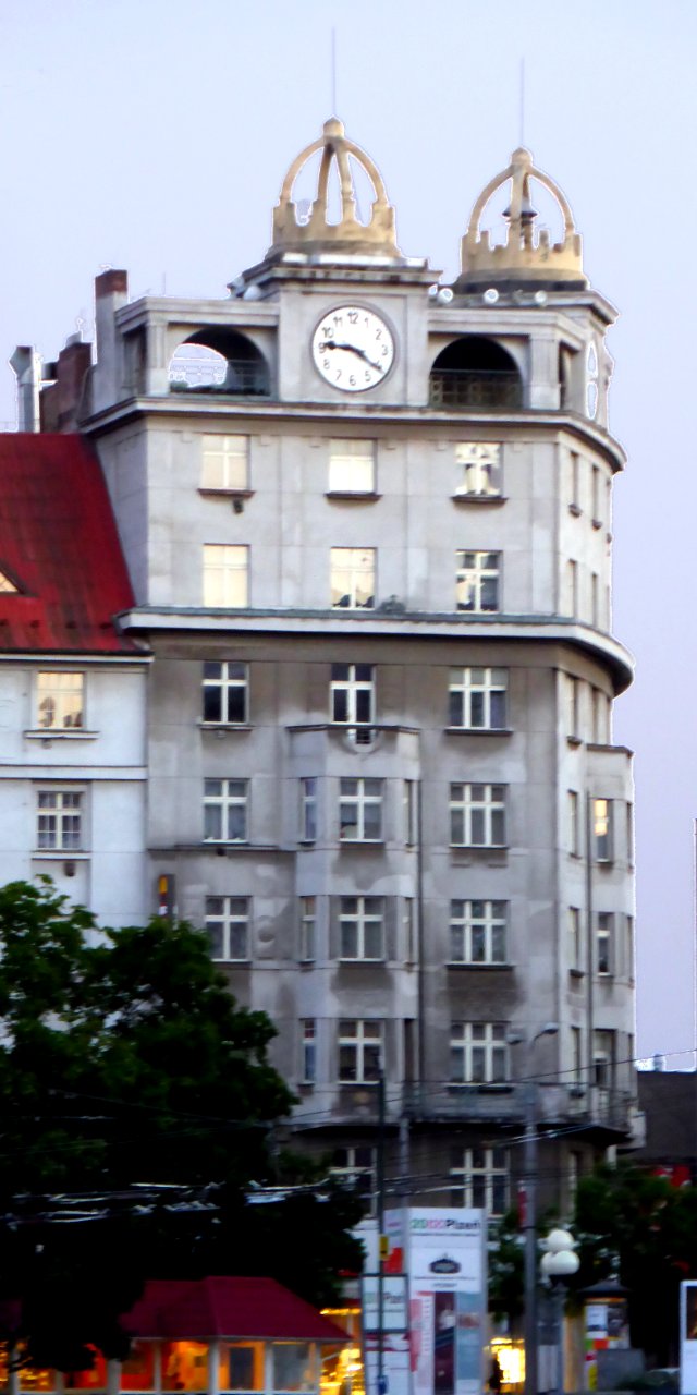 Plzen, mrakodrap od s, 2